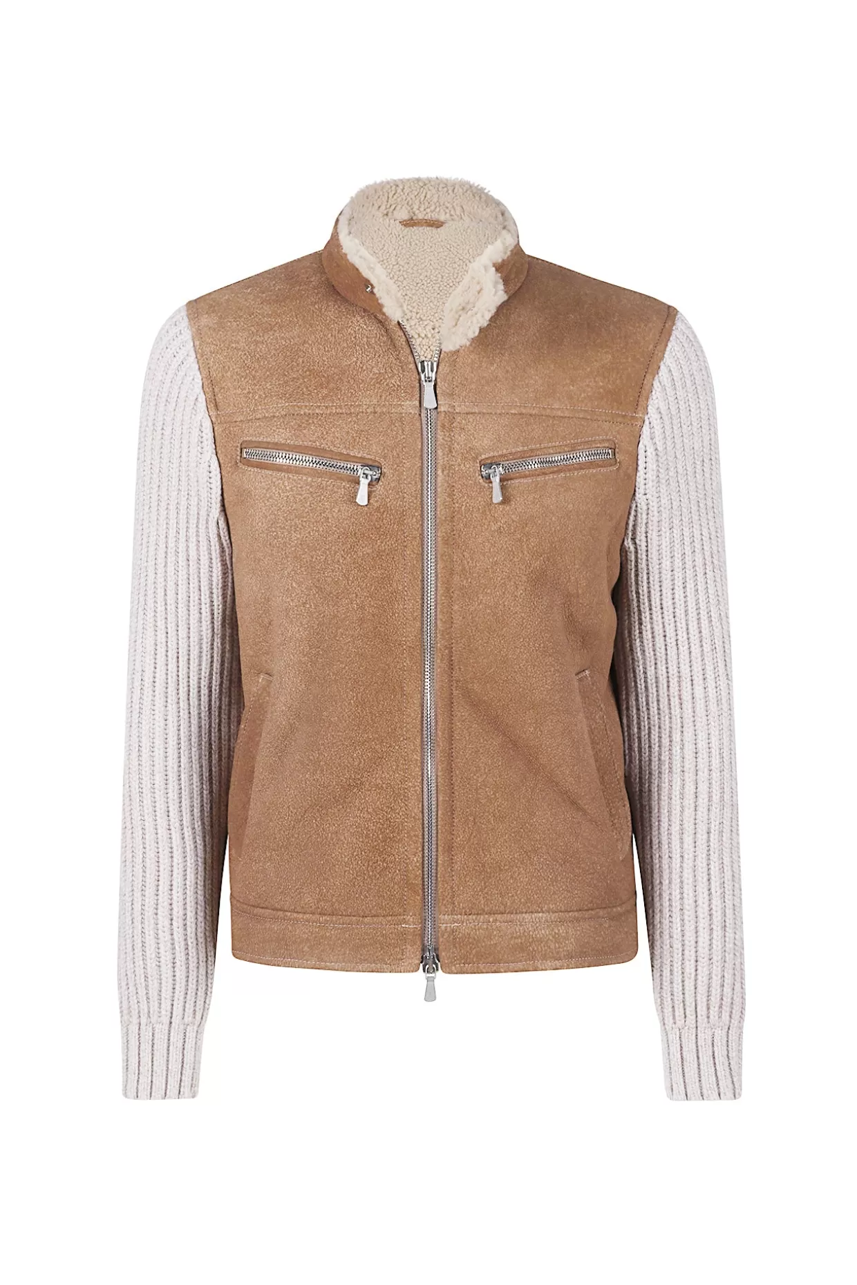 Uomo Eleventy Milano Capispalla*Giubbino In Shearling Fw23
