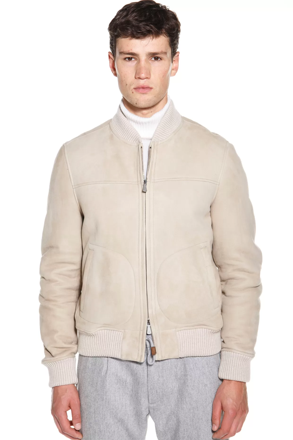 Uomo Eleventy Milano Capispalla*Giubbino In Shearling Fw23