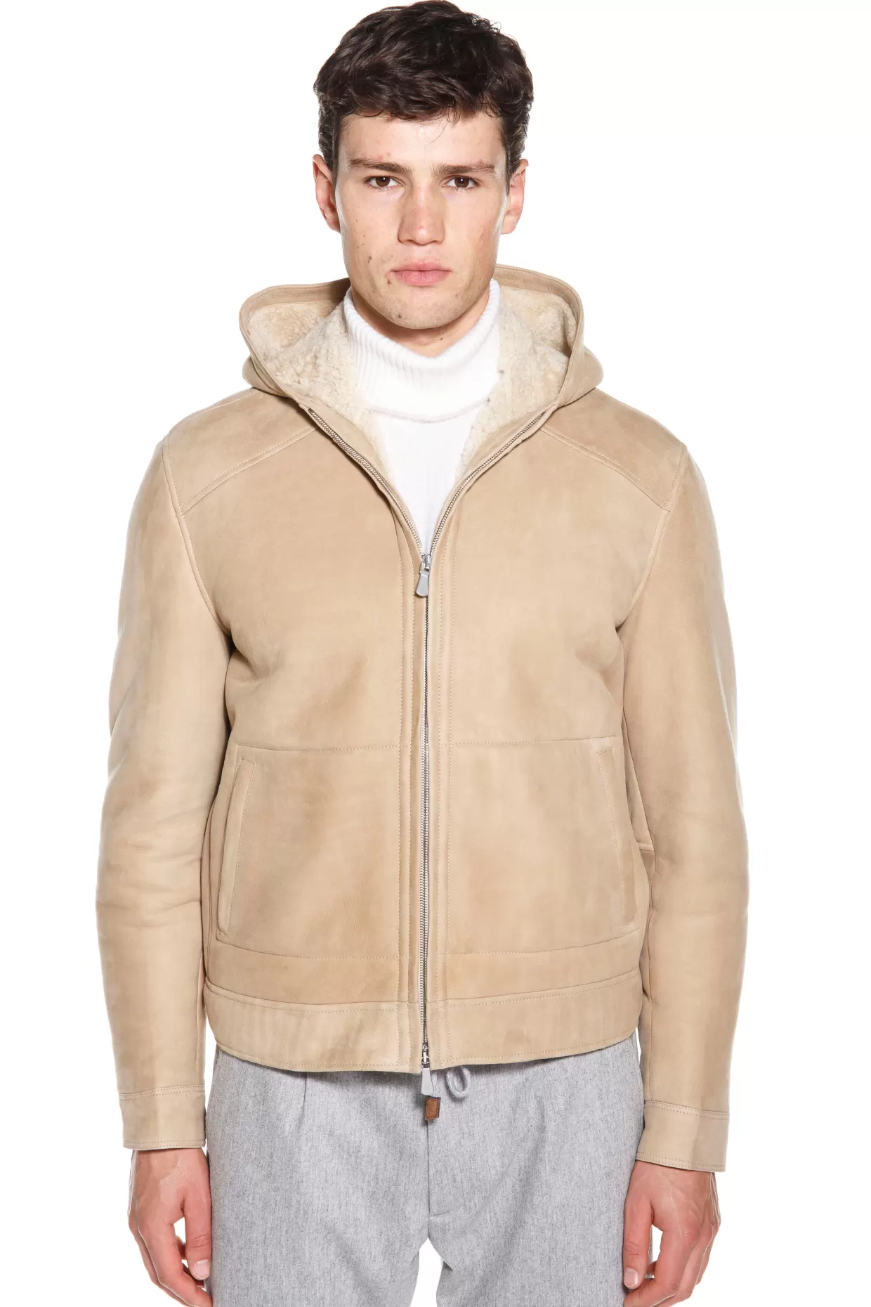 Uomo Eleventy Milano Capispalla*Giubbino In Shearling Fw23