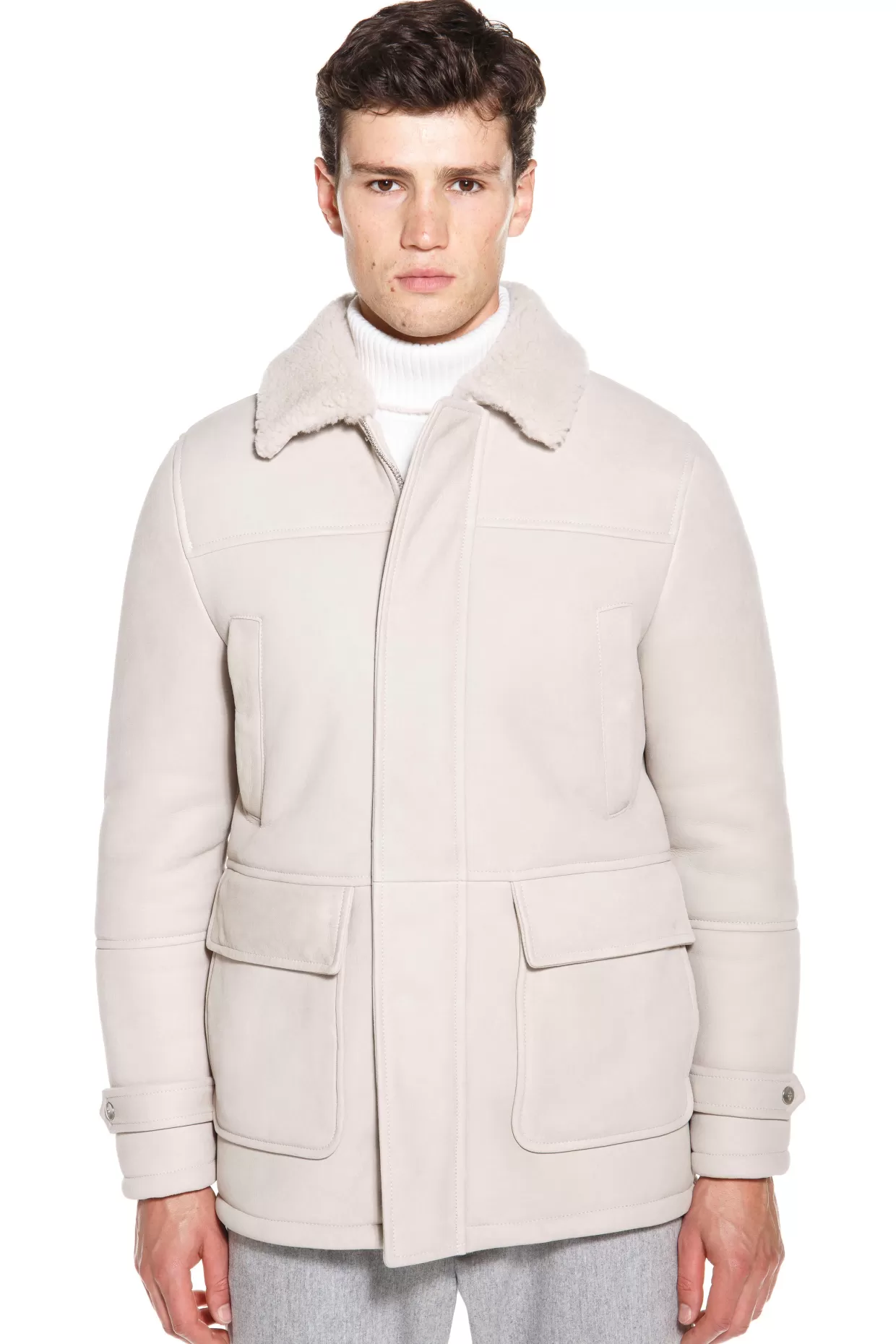 Uomo Eleventy Milano Capispalla*Parka In Shearling Fw23